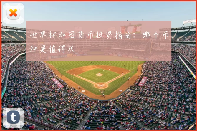 世界杯加密货币投资指南:哪个币种更值得买